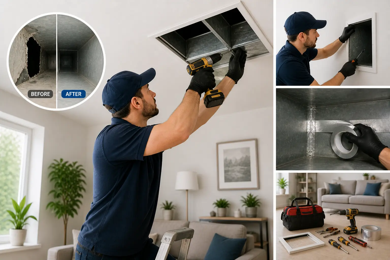 Heating Duct Repairs